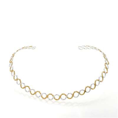 Chain Link Choker Necklace