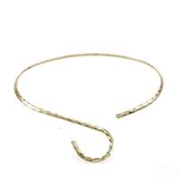 Hammered Metal Choker