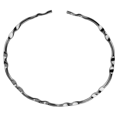 Dented Choker Necklace