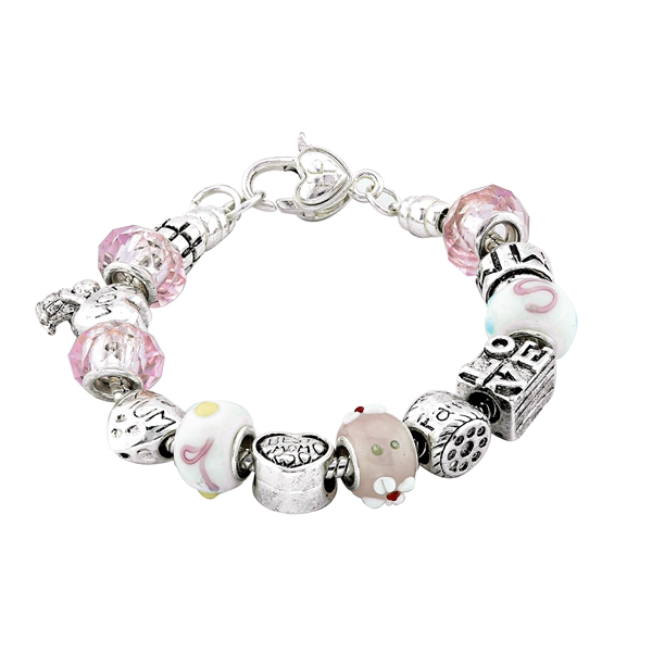 Mom Multi-Colored Charmbracelet