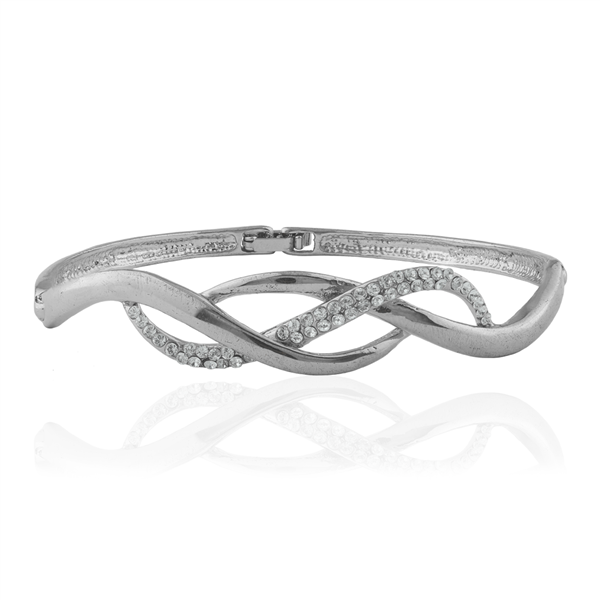 Diamond Wave Bangle