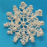 Snowflake Pin Brooch