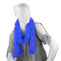 Unique Fashionable Lightweight Timeless Multi-Wear Solid Blue Magic Scarf
