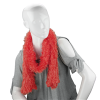 Unique Fashionable Lightweight Timeless Multi-Wear Solid Red Magic Scarf