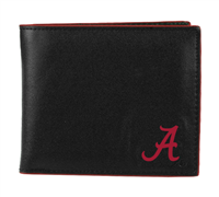 Men's Bi-fold Wallet Alabama Collegiate Billfold