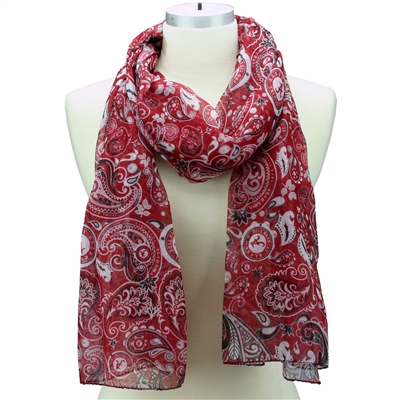 Paisley Scarf University of Alabama