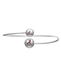 College Fashion University of Alabama Logo Ball Kuiper Belt Cuff Bangle Bracelet