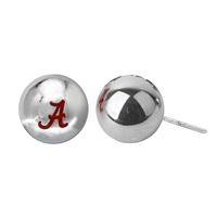College Fashion University of Alabama Logo Ball Star Stud Earrings