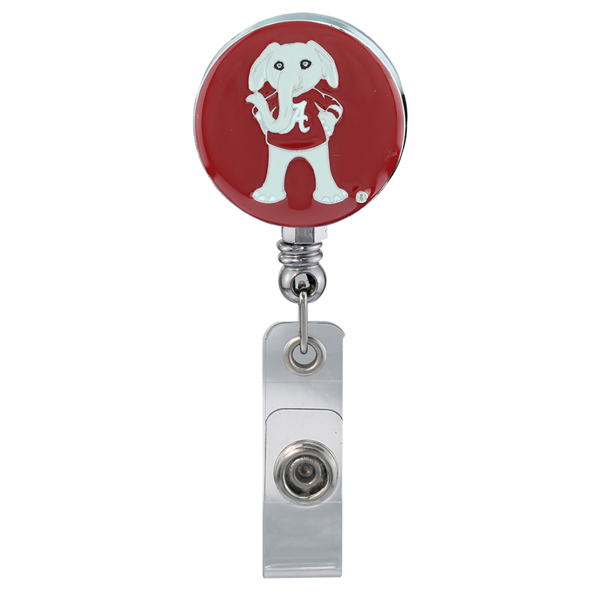 College Fashion University of Alabama Retractable ID Looney Lanyard Badge Reel