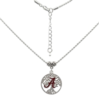 College Fashion University of Alabama Logo Charm Neela Necklace