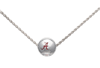 College Fashion University of Alabama Logo Ball Sun Necklace