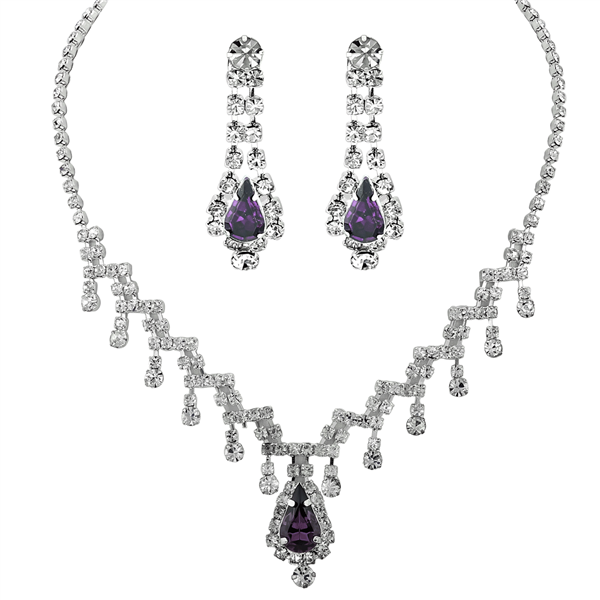 Crystal Necklace Set