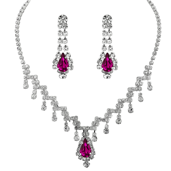 CRYSTAL NECKLACE SET