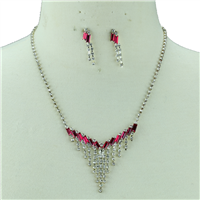V-DROP NECKLACE SET