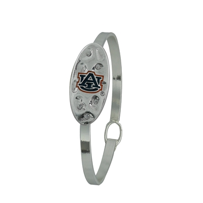 AUBURN 3031 | AU Logo Cuff BR Blanche