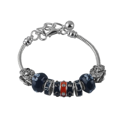 Auburn Aubie The Tiger Bead Bracelet Jewelry Mascot