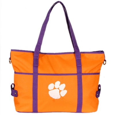 The Jamie Handbag Shoulder Bag Tote Clemson Tigers