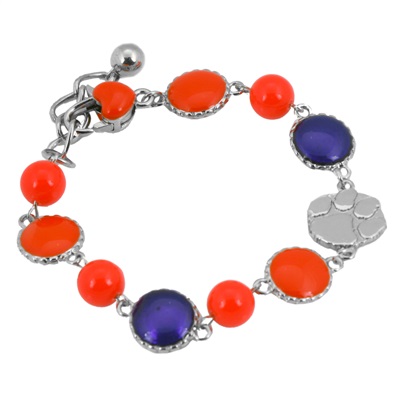 CLEMSON 364 | Ornate Beaded Bracelet