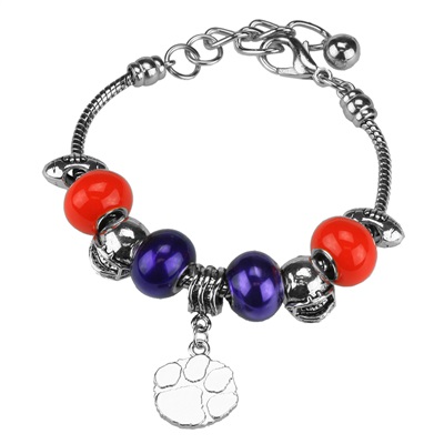 CLEMSON 370 | The Touchdown Charm Bracelet