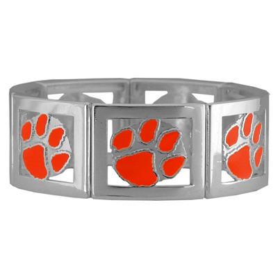 CLEMSON 385 | Square Logo Bracelet