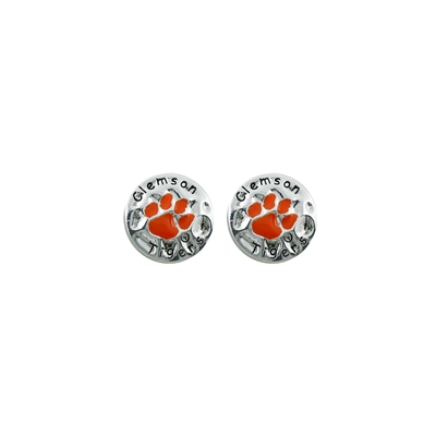 CLEMSON 4001 | Circular Script Earrings Eunice