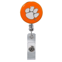 College Fashion Clemson University Retractable ID Larry Lanyard Badge Reel