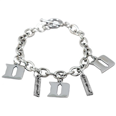 DUKE 335 | Silver Charm Bracelet