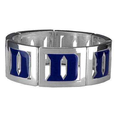 Square Stretch Blue Devils Silver Jewelry