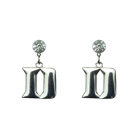 DUKE 407 | Dangle Logo Charm Earrings