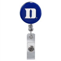 College Fashion Duke University Retractable ID Larry Lanyard Badge Reel