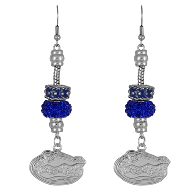 Beaded Dangle Earrings Florida Rowdy Reptiles