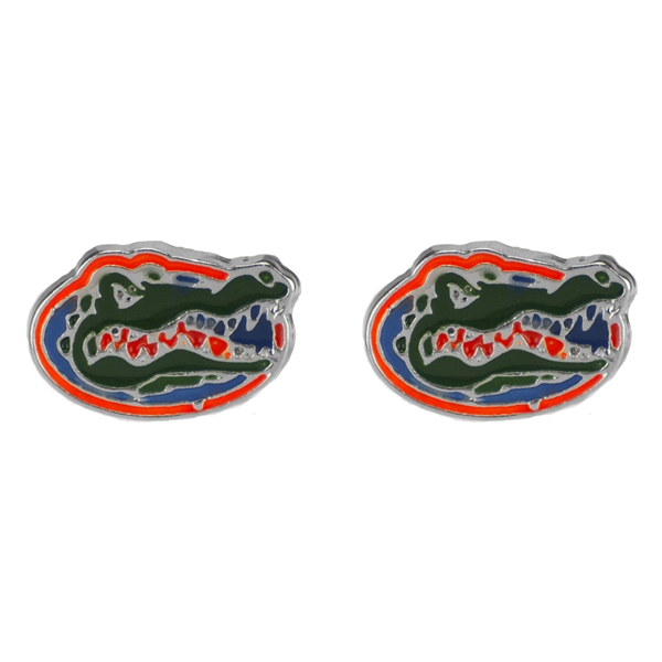 College Fashion University of Florida Logo Charms Stud Elise Earrings