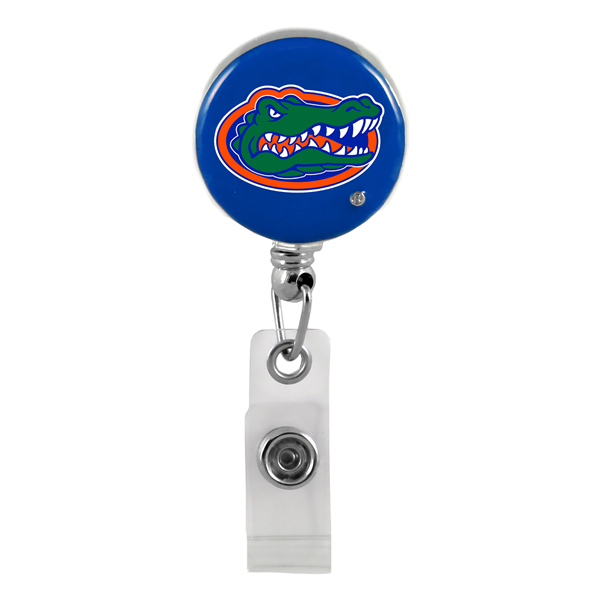 College Fashion University of Florida Retractable ID Larry Lanyard Badge Reel