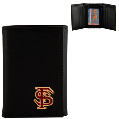 FLORIDA STATE 6608 | Leather Tri Fold Men's Wallet