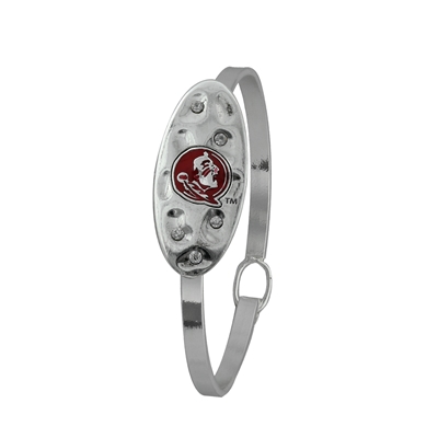 FLORIDA STATE 3031 | Florida St Logo Cuff BR Blanche