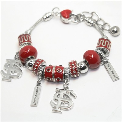 FLORIDA STATE 338 | Quad-Charm Bracelet