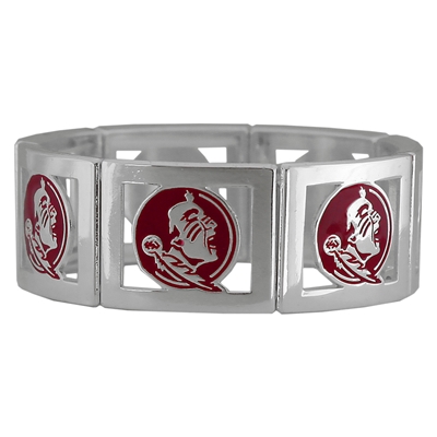 FLORIDA STATE 385 | Florida St Square Logo Bracelet