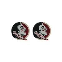 College Fashion Florida State University Logo Charms Stud Elise Earrings