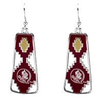 FLORIDA STATE 475 | Aztec Print Earrings Elaine