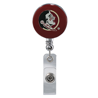 College Fashion Florida State University Retractable ID Lindy Lanyard Badge Reel