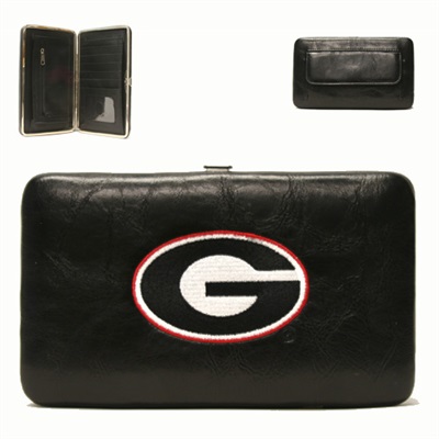 Georgia Wallet UGA Clutch Bulldog Black