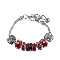 Georgia Bulldog Uga Bead Bracelet Jewelry Mascot