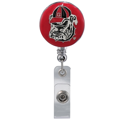 College Fashion University of Georgia Retractable ID Looney Lanyard Badge Reel