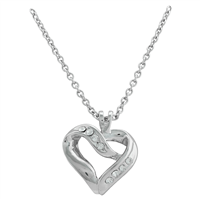 Ice Heart Necklace