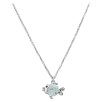 Fish Diamond Necklace