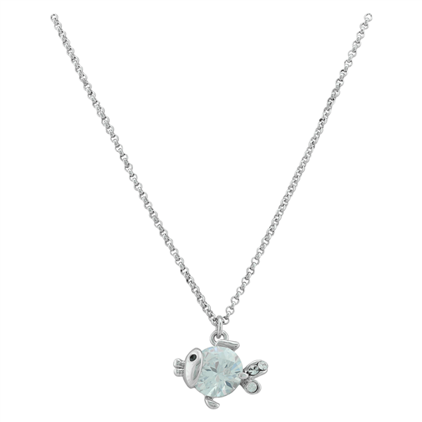 Fish Diamond Necklace