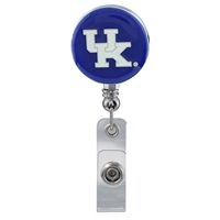 College Fashion University of Kentucky Retractable ID Larry Lanyard Badge Reel