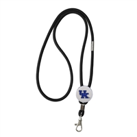 College Fashion University of Kentucky Adjustable Nylon Levi Lanyard