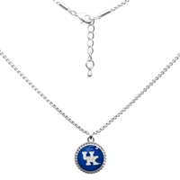 College Fashion University of Kentucky Logo Charm Necklace