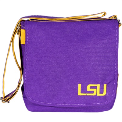 Louisiana State Foley Crossbody Handbag Purse Tigers LSU